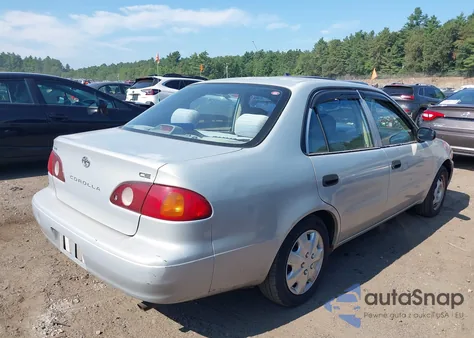 2001 Toyota Corolla Ce z USA, uszkodzony, nr VIN 1NXBR12E31Z529185